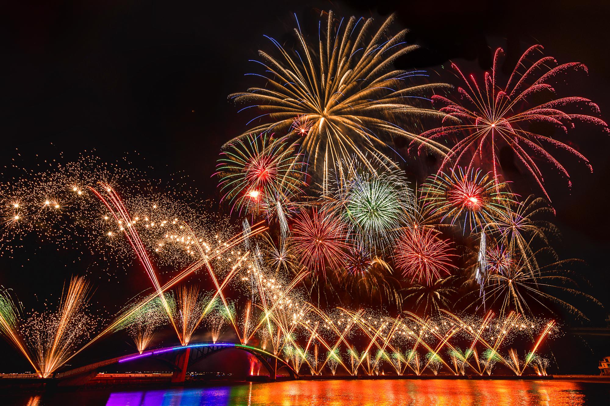 澎湖旅遊-花火專船